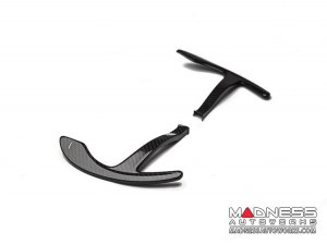 Alfa Romeo Giulia Paddle Shifter Covers - Carbon Fiber - Red Candy Alfa Romeo Giulia Paddle Shifter Covers - Carbon Fiber - Red Candy